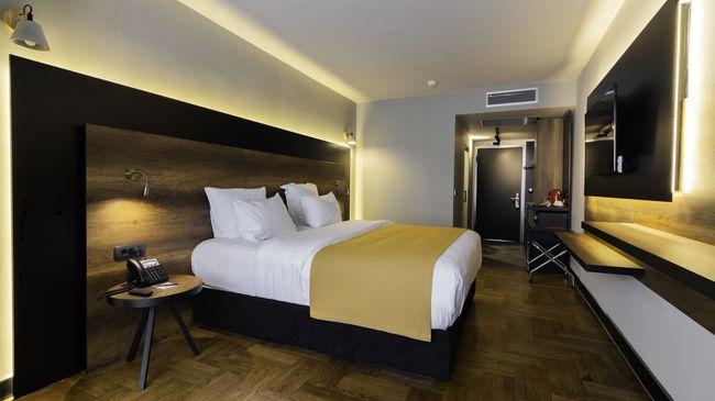 Next Door Park Hotell Skopje Rum bild